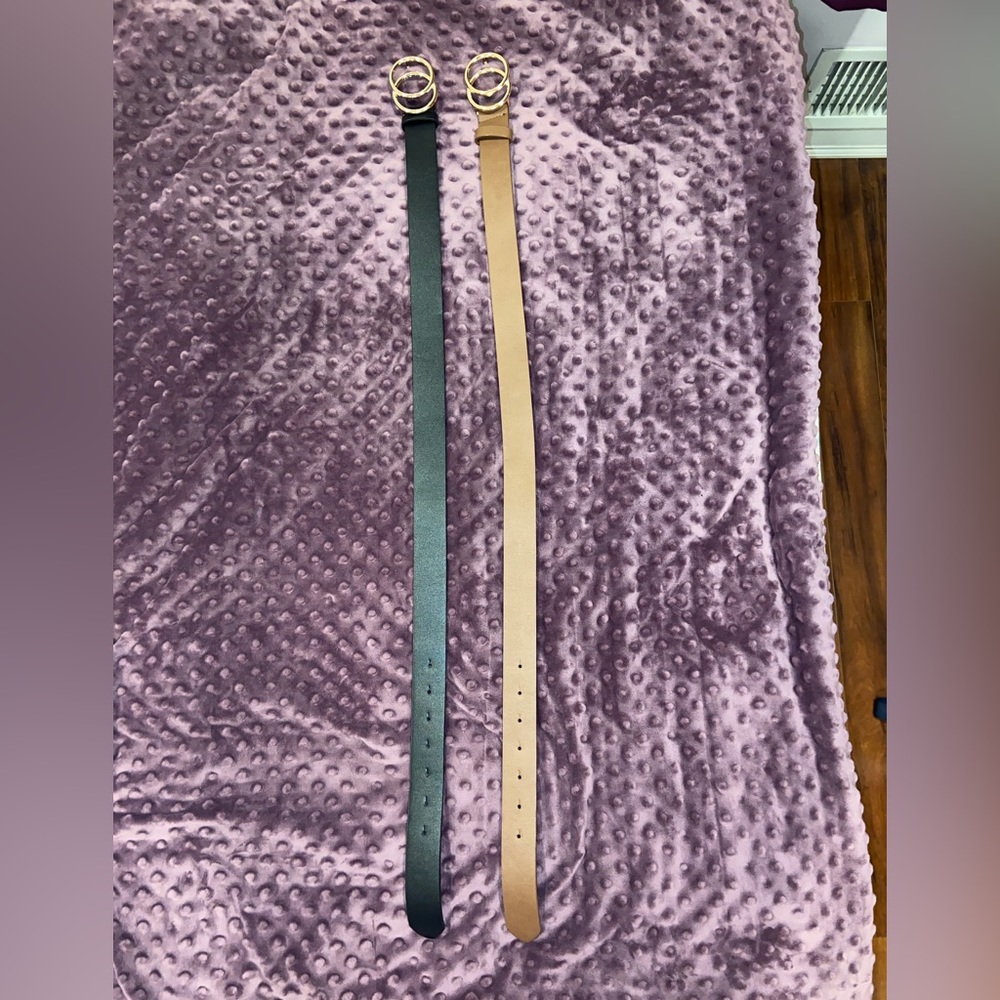 2 Pack Women’s Belts - Picture 3 of 5